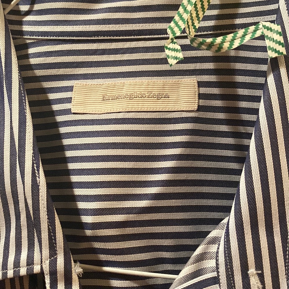 *Dry Cleaned *Ermenegidio Zegna Button Down *Size XXL